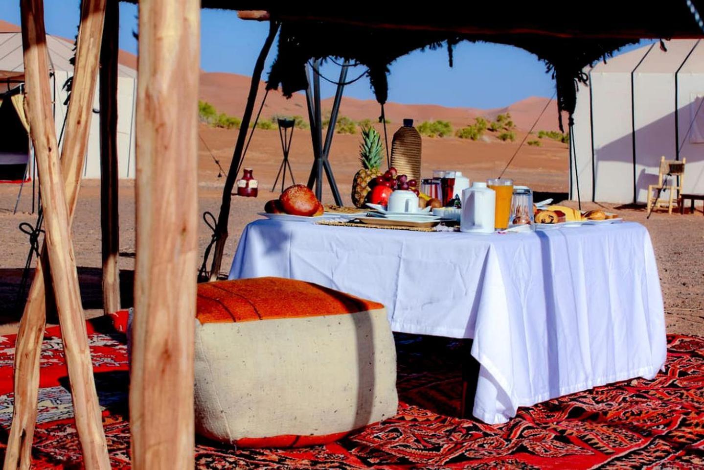 Salam Luxury Camp Hotel Merzouga Bagian luar foto