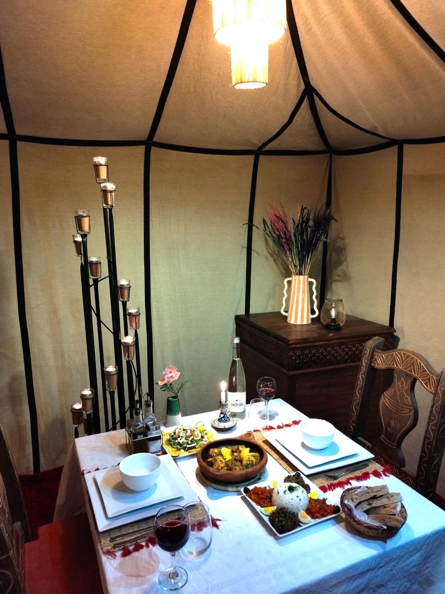 Salam Luxury Camp Hotel Merzouga Bagian luar foto