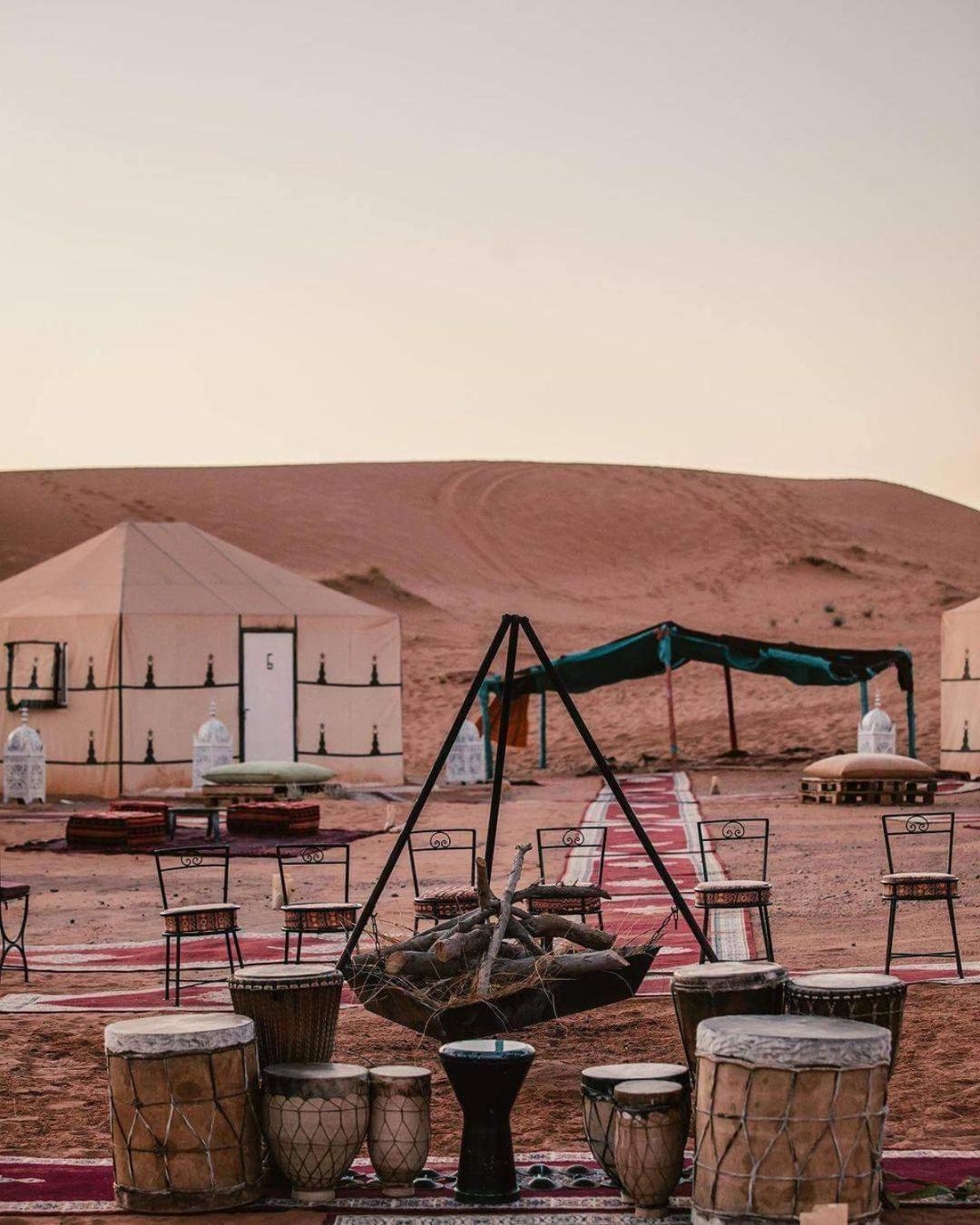 Salam Luxury Camp Hotel Merzouga Bagian luar foto